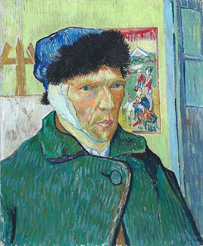bandaged ear vincent van gogh