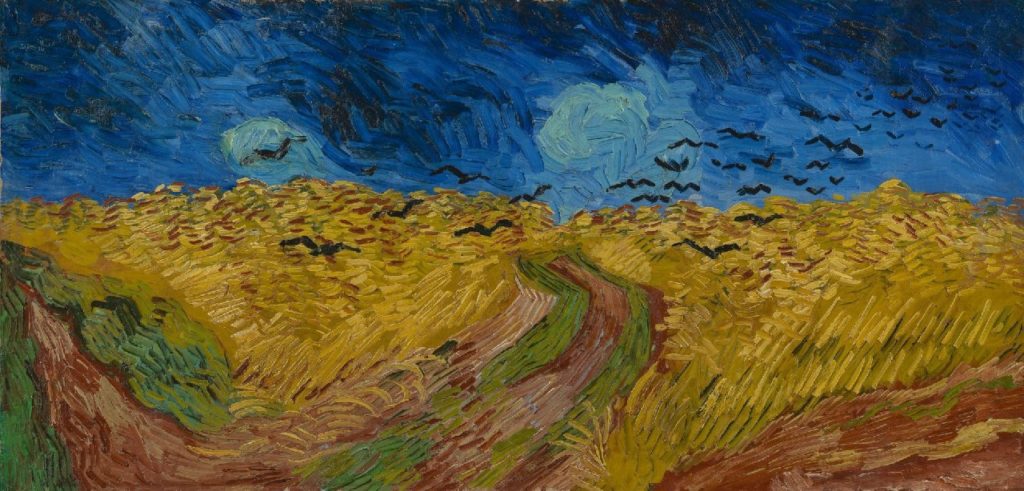 wheatfield with crows vincent van gogh