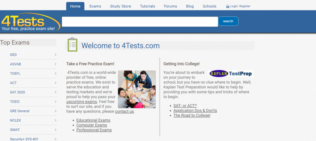 latihan tes toefl 4tests.com