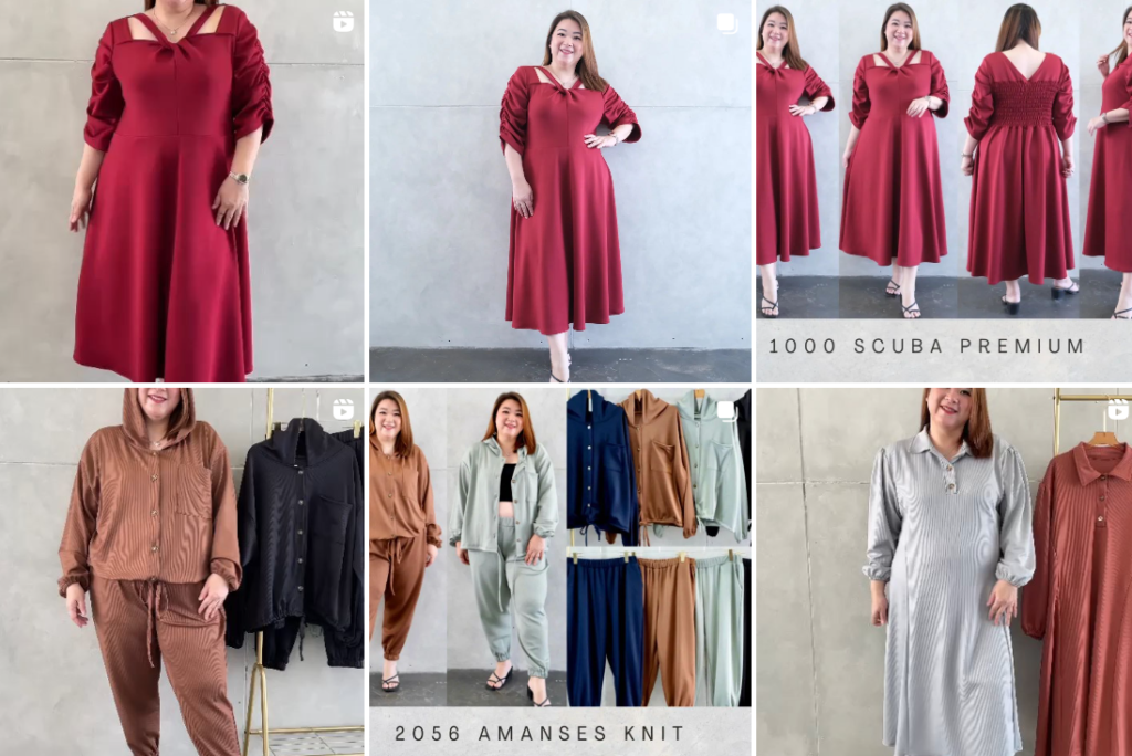 toko baju plus size Madame Big Size 