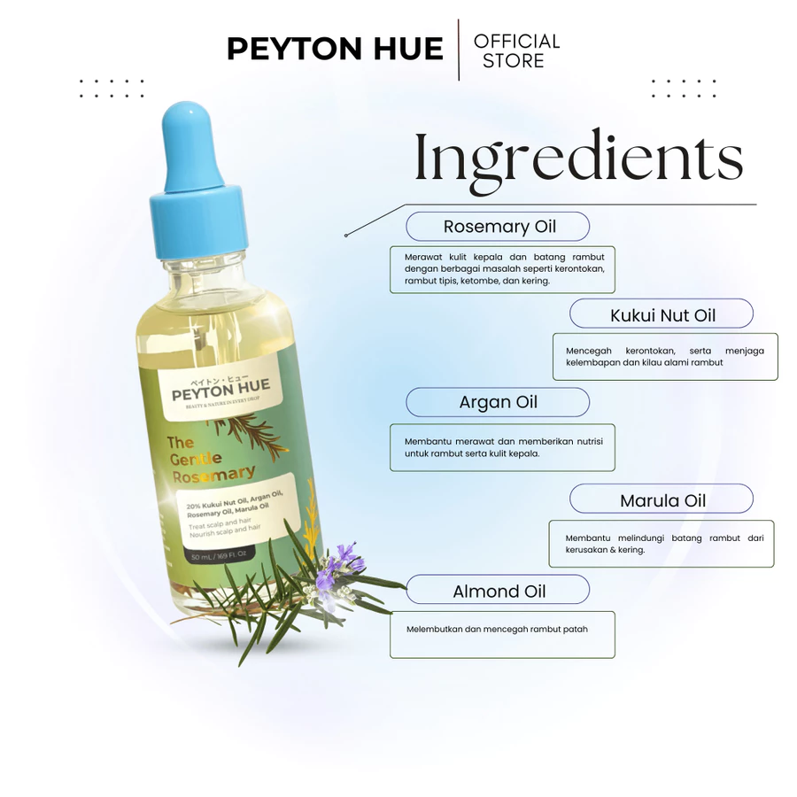 Hair Oil yang Bikin Rambut Tahan Polusi peyton hue