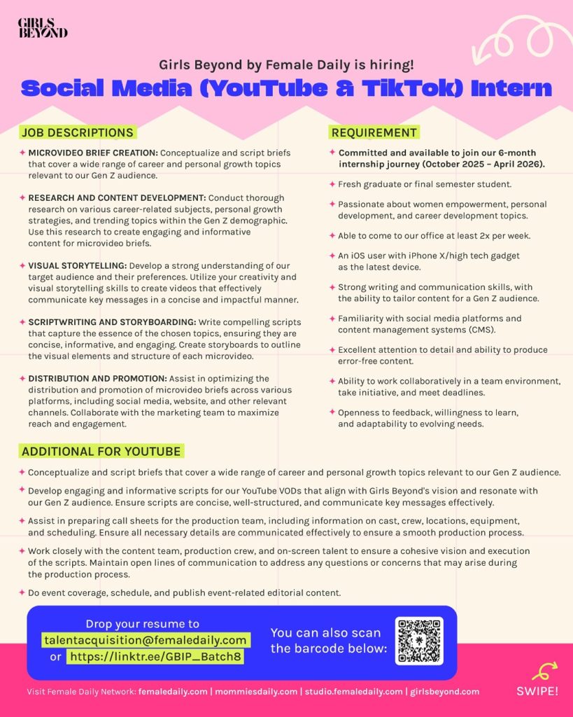 magang Girls Beyond batch 8