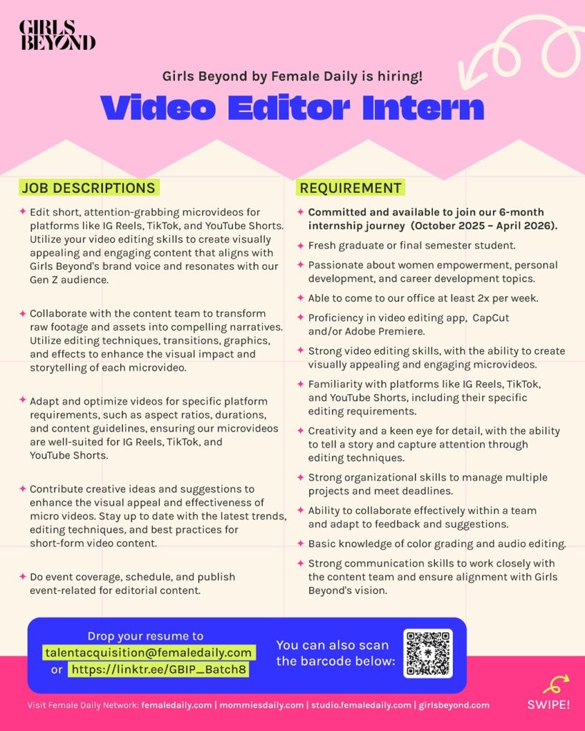 magang Girls Beyond batch 8