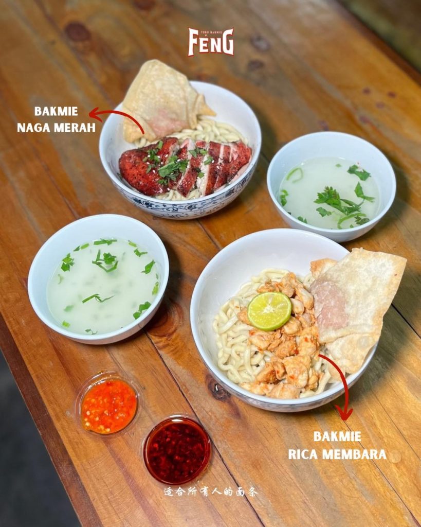 kuliner di cihapit bandung Bakmie feng