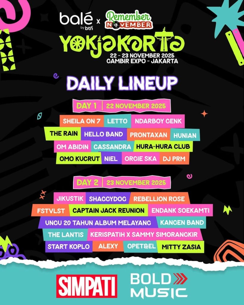 Event November 2025 di Jakarta