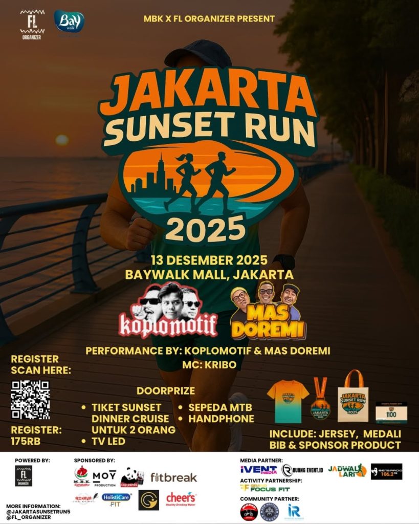 Event Lari Desember 2025 di Jakarta