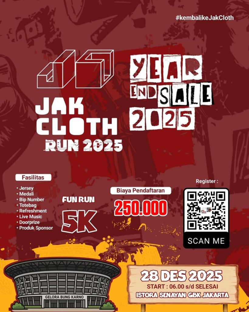 Event Lari Desember 2025 di Jakarta