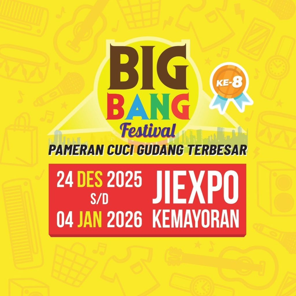 Event Tahun Baru 2026 di Jakarta BigBang festival