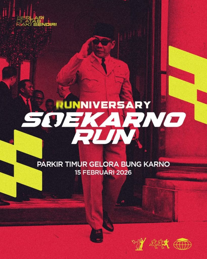 Event Lari Februari 2026 di Jakarta Soekarno Run