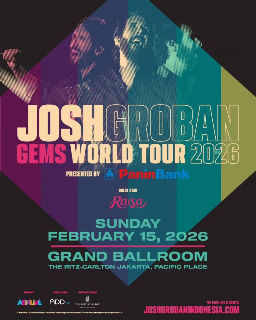 Event Februari 2026 di Jakarta Josh Groban – Gems World Tour (15 Februari
