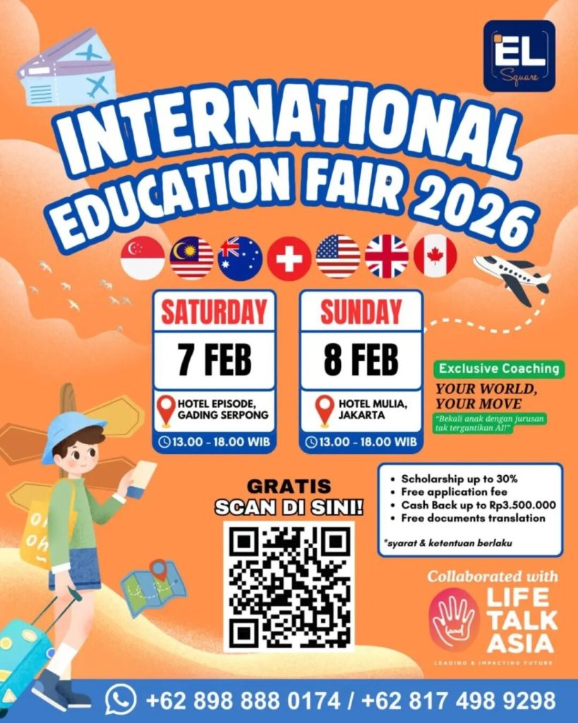 Event Februari 2026 International Education Fair