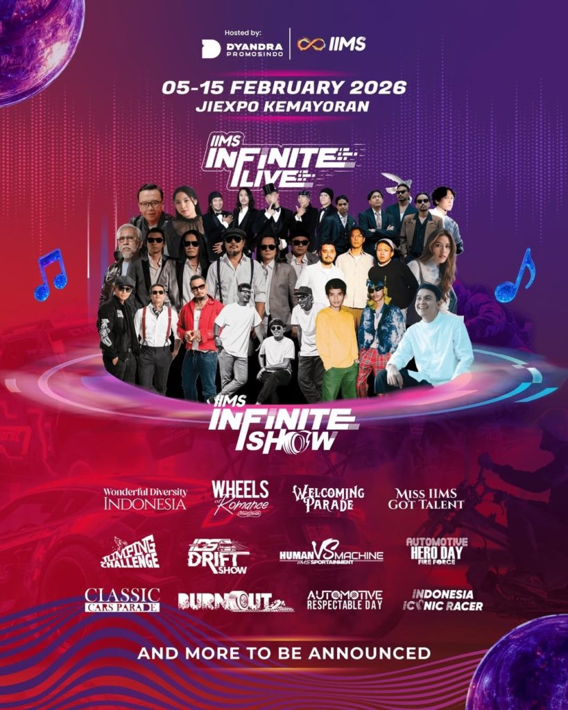 Event Februari 2026 di Jakarta Indonesia International Motor Show / IIMS
