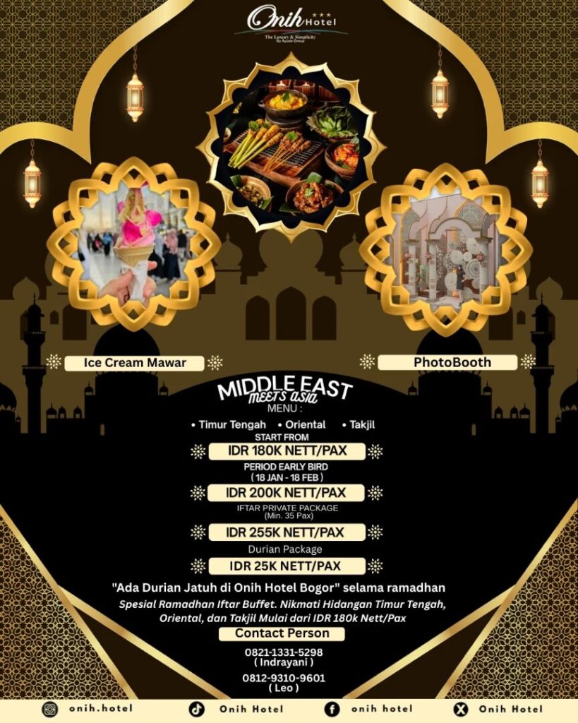 Hotel untuk Tempat Bukber di Bogor 2026
