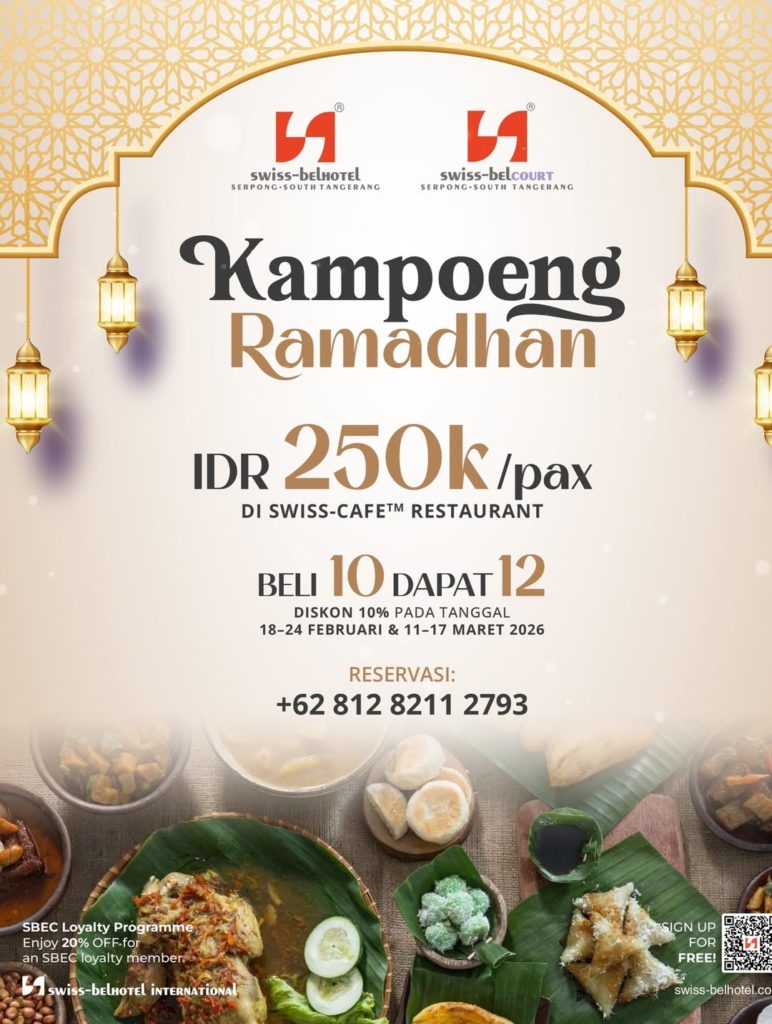 Hotel untuk Tempat Bukber di Tangerang yang Cozy