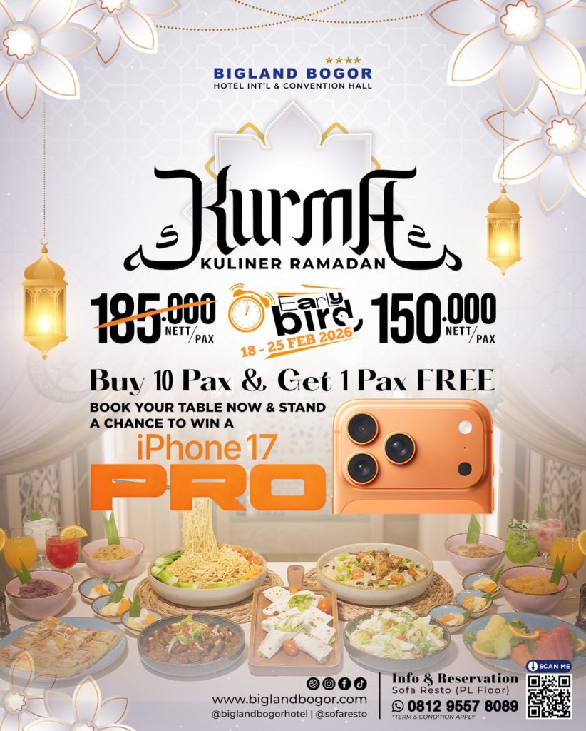 Hotel untuk Tempat Bukber di Bogor 2026