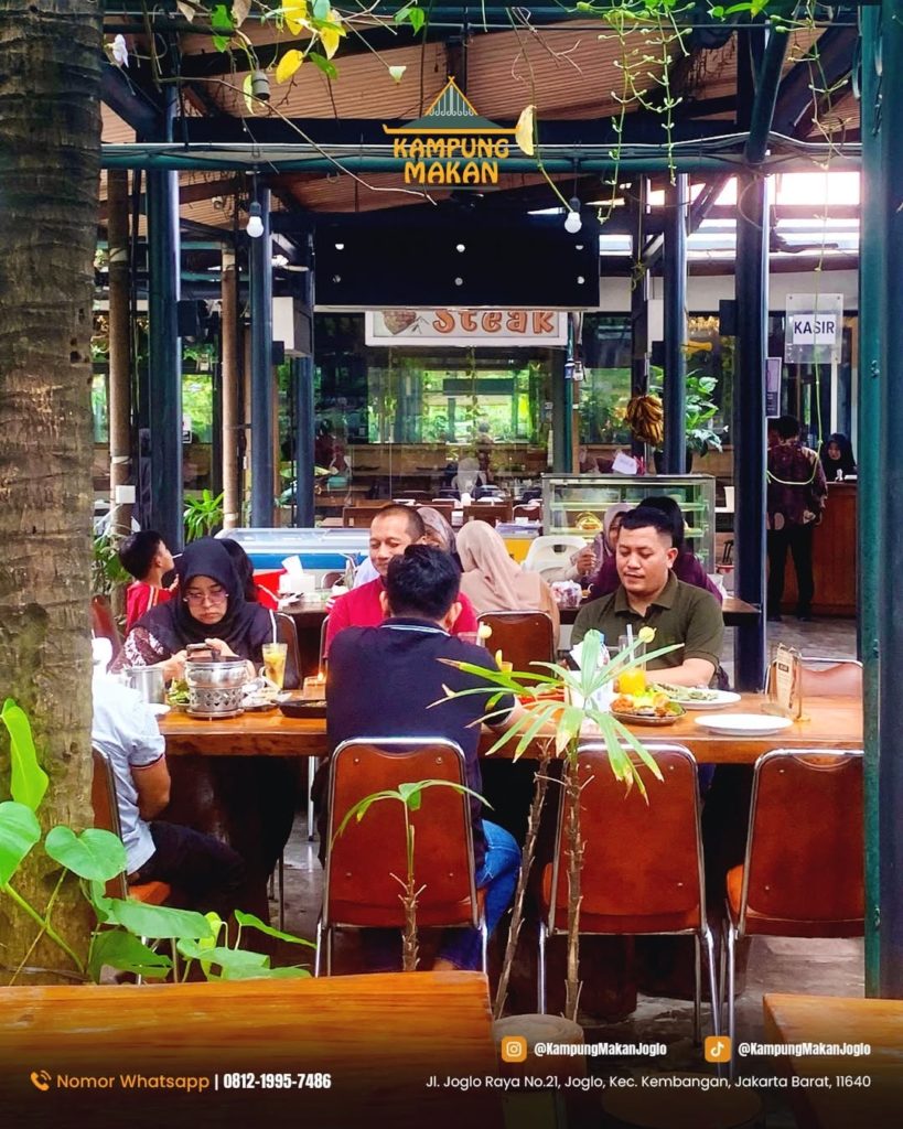 Tempat Bukber di Jakarta untuk Ramean Kampung Makan Joglo