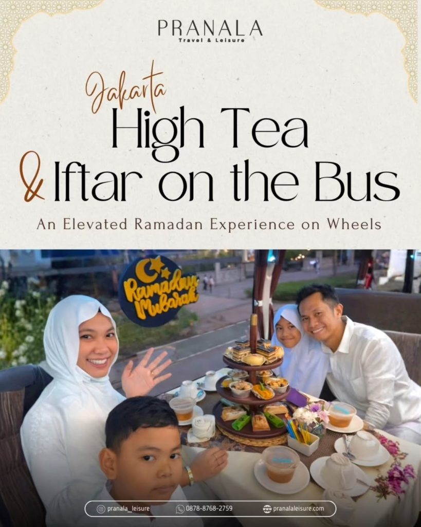 Tempat Bukber Paling Unik High Tea Iftar on The Bus by Pranala Leisure
