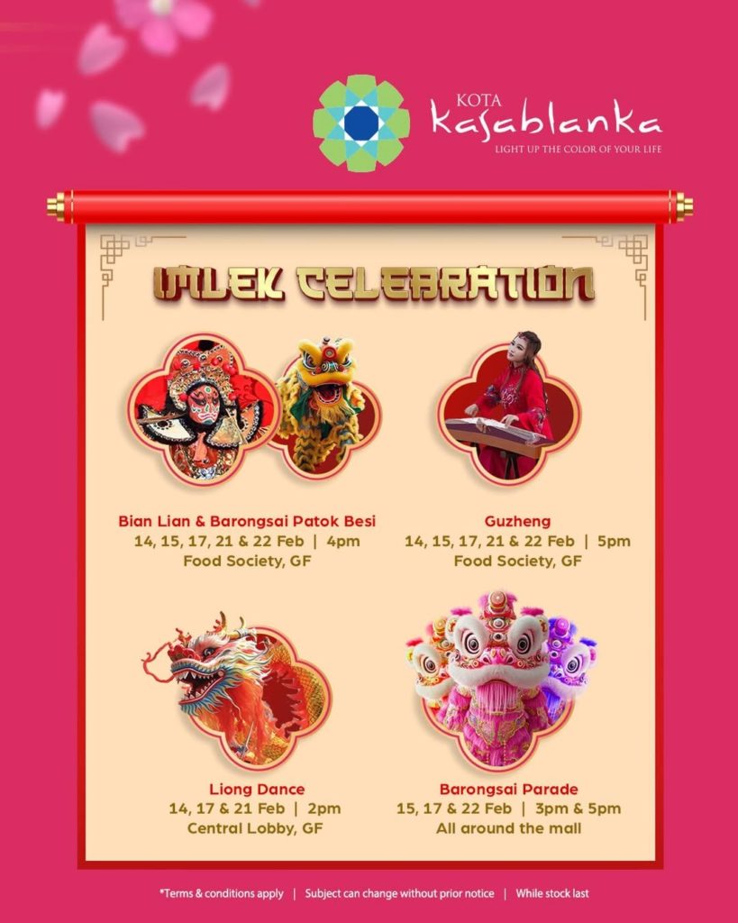 Mal di Jakarta yang Ada Atraksi Barongsai 