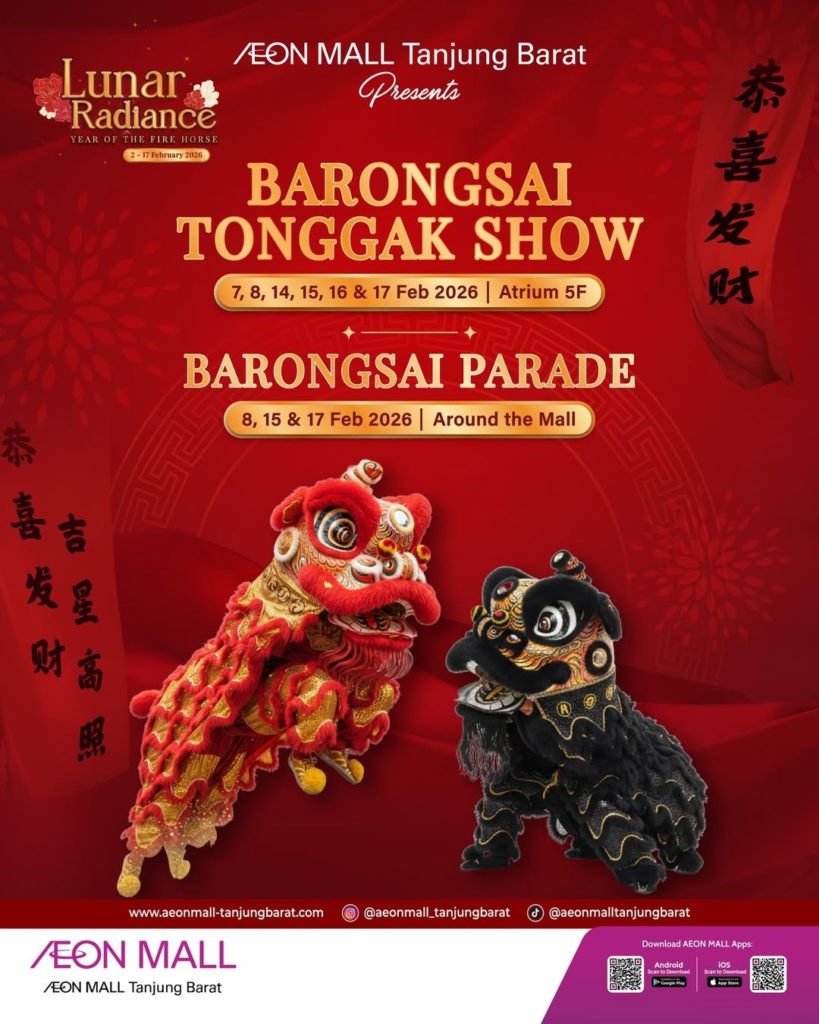 Mal di Jakarta yang Ada Atraksi Barongsai 