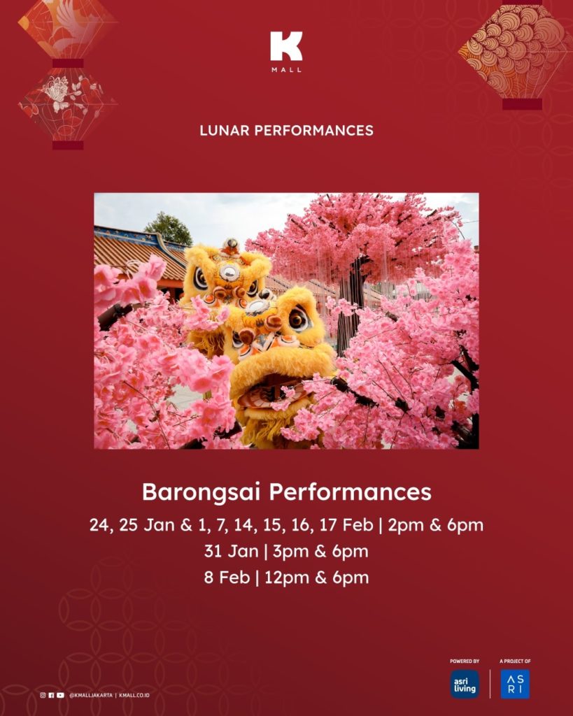 Mal di Jakarta yang Ada Atraksi Barongsai 