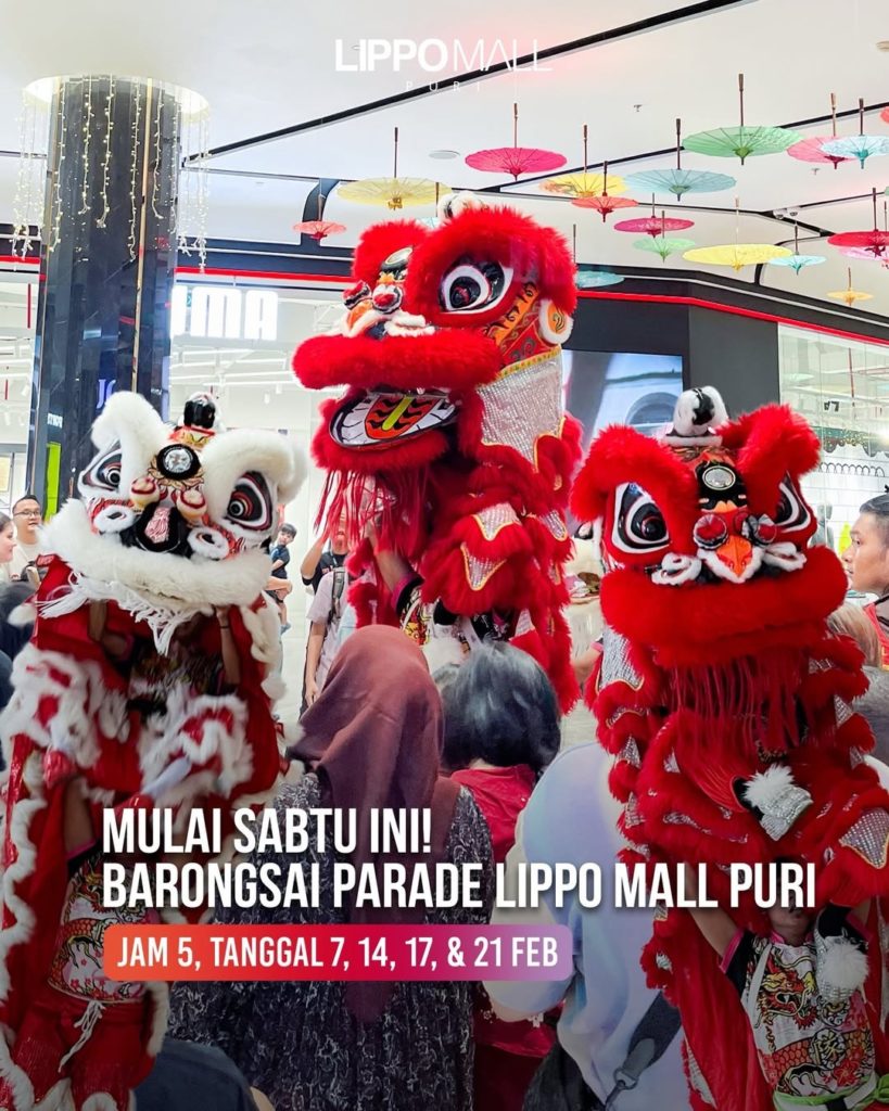 Mal di Jakarta yang Ada Atraksi Barongsai 