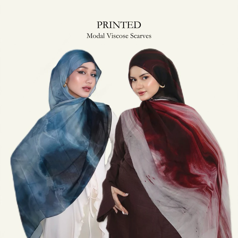 Brand Hijab Viscose Printed dancia