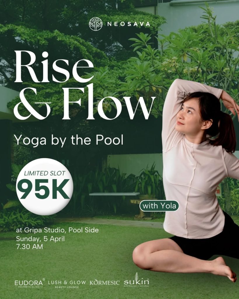 Event Yoga April 2026 Neosava: Rise & Flow