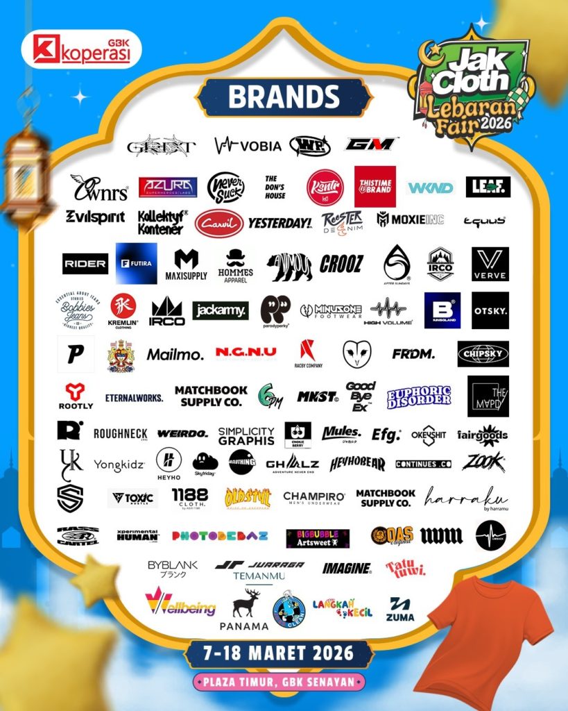 Tempat Beli Baju Lebaran 2026 di Jakarta JakCloth 