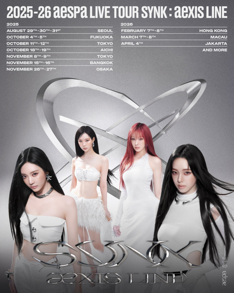 event April 2026 aespa – SYNK: aeXIS LINE Tour
