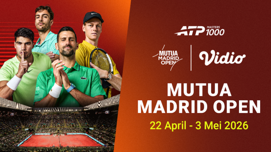 Film dan Series di Vidio Mei 2026 ATP Tour (Live Sports)