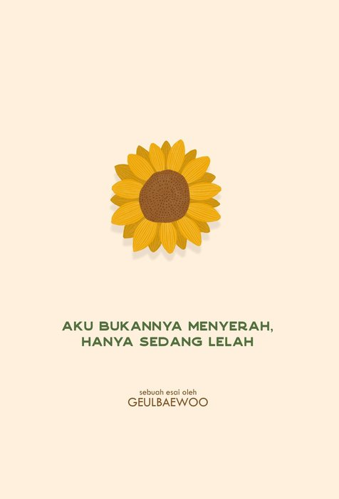 buku untuk mengatasi trauma Aku Bukannya Menyerah, Hanya Sedang Lelah