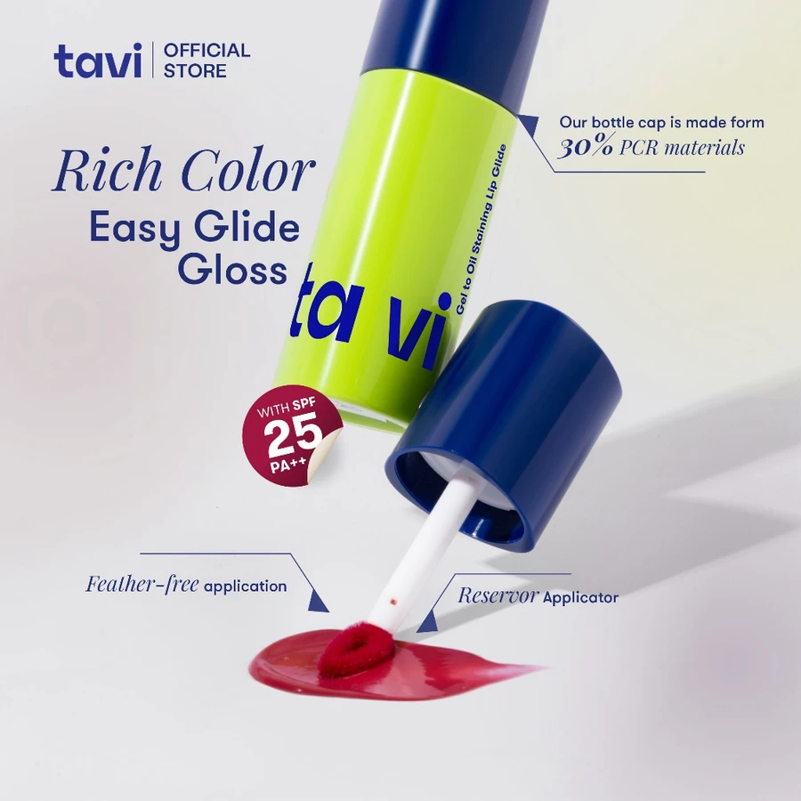 lip tint ringan untuk ngantor Tavi