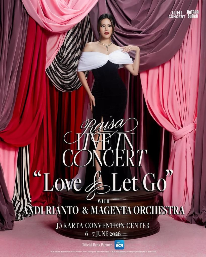 Raisa Live in Concert: Love & Let Go (6-7 Juni)