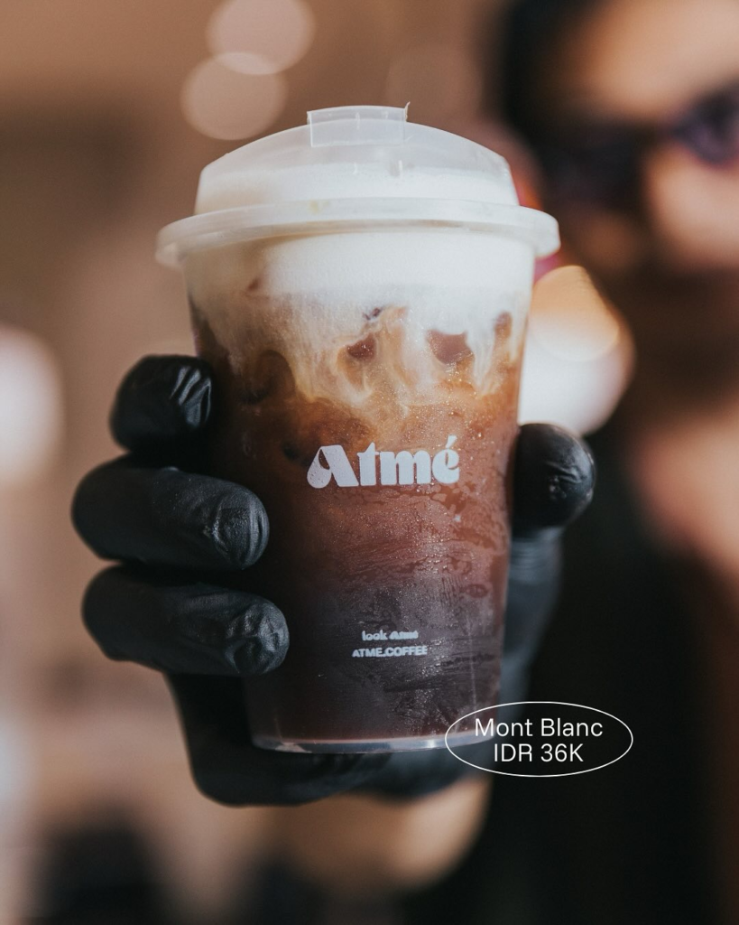 Kopi Mont Blanc di Jakarta Atmè Coffee Tebet