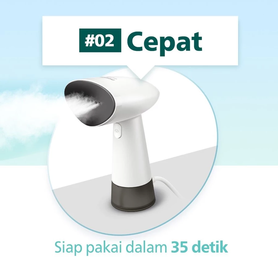 Steamer Baju: Philips Handheld Steamer STH1010 