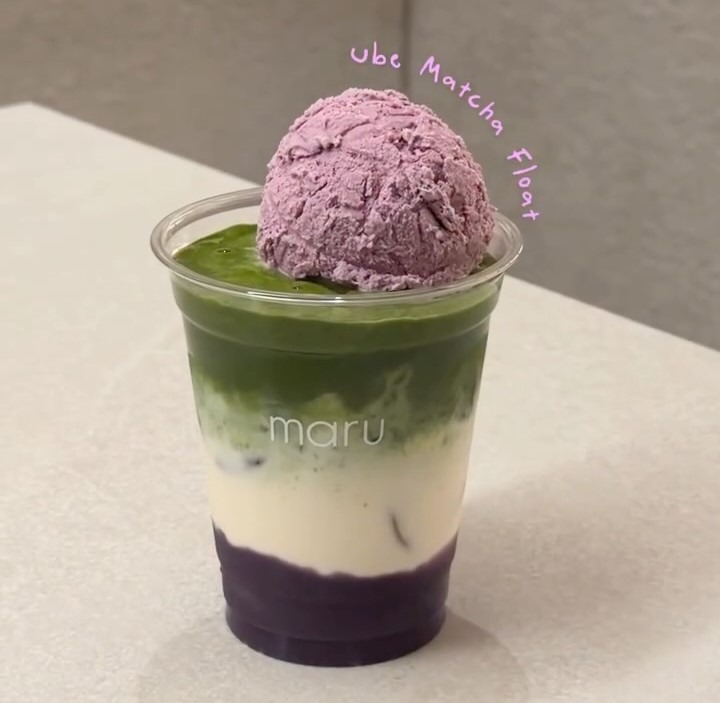 rekomendasi ube matcha enak Maru Matcha