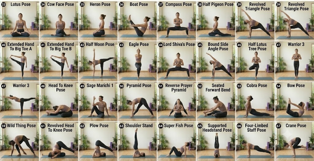 Pose Yoga Tingkat Menengah (Intermediate)