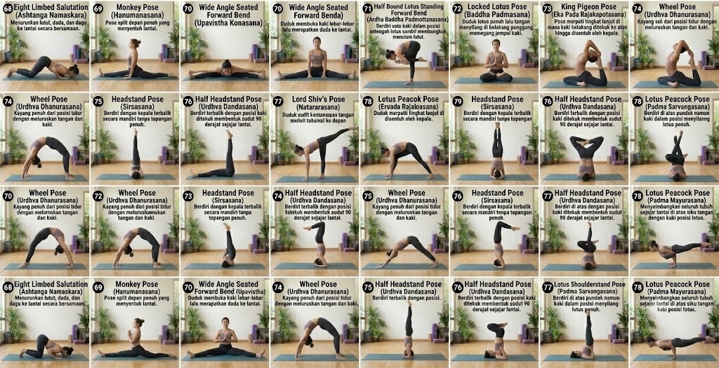 Pose Yoga Tingkat Lanjut (Advanced/Expert)