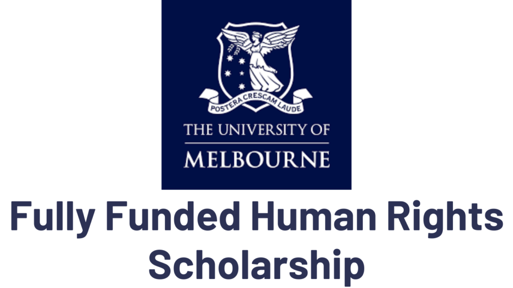 Human Rights Scholarship University of Melbourne - Jenjang S2 