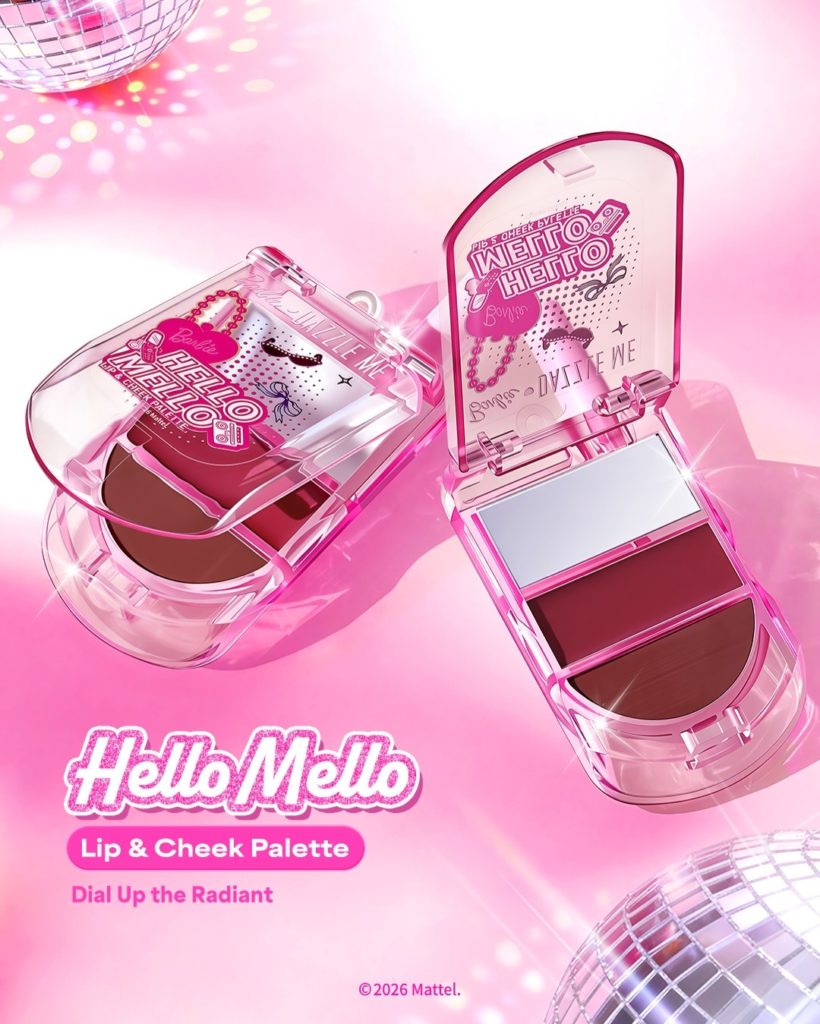 Barbie x Dazzle Me Lip & Cheek Pallette (Diskon 57%)