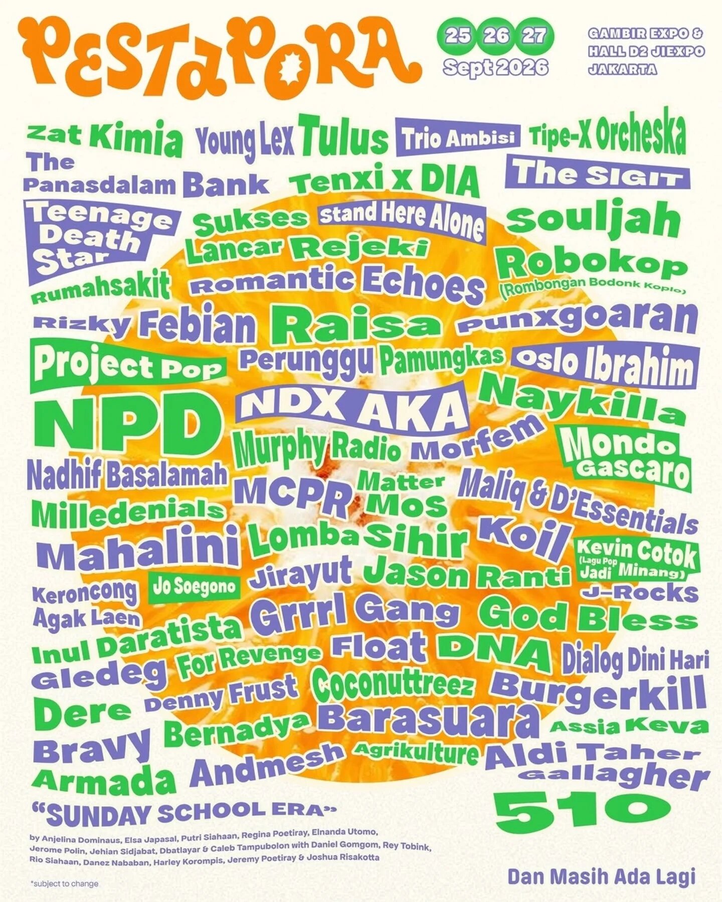 Pestapora 2026 (25 – 27 September 2026)