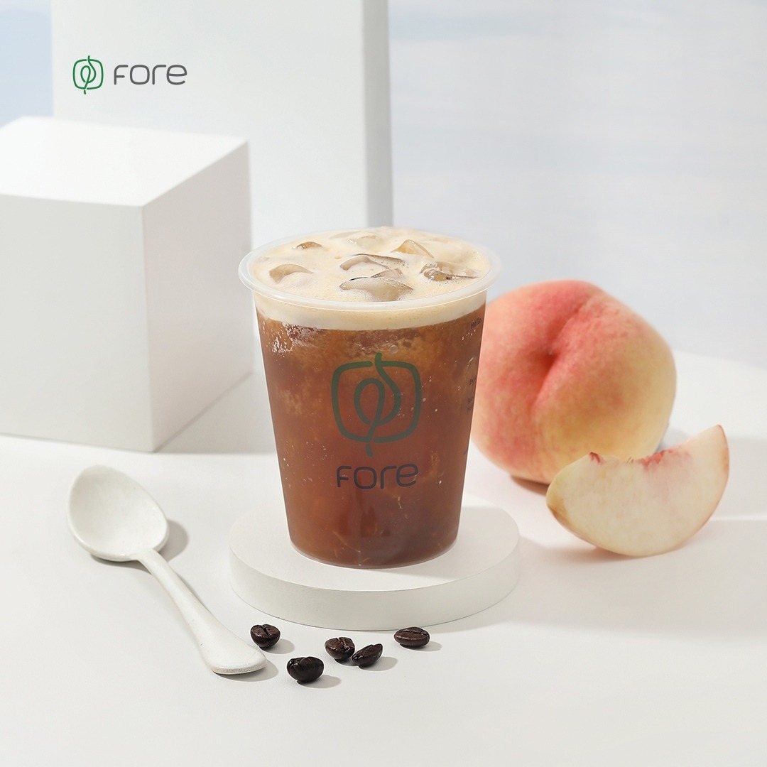  Iced Triple Peach Americano