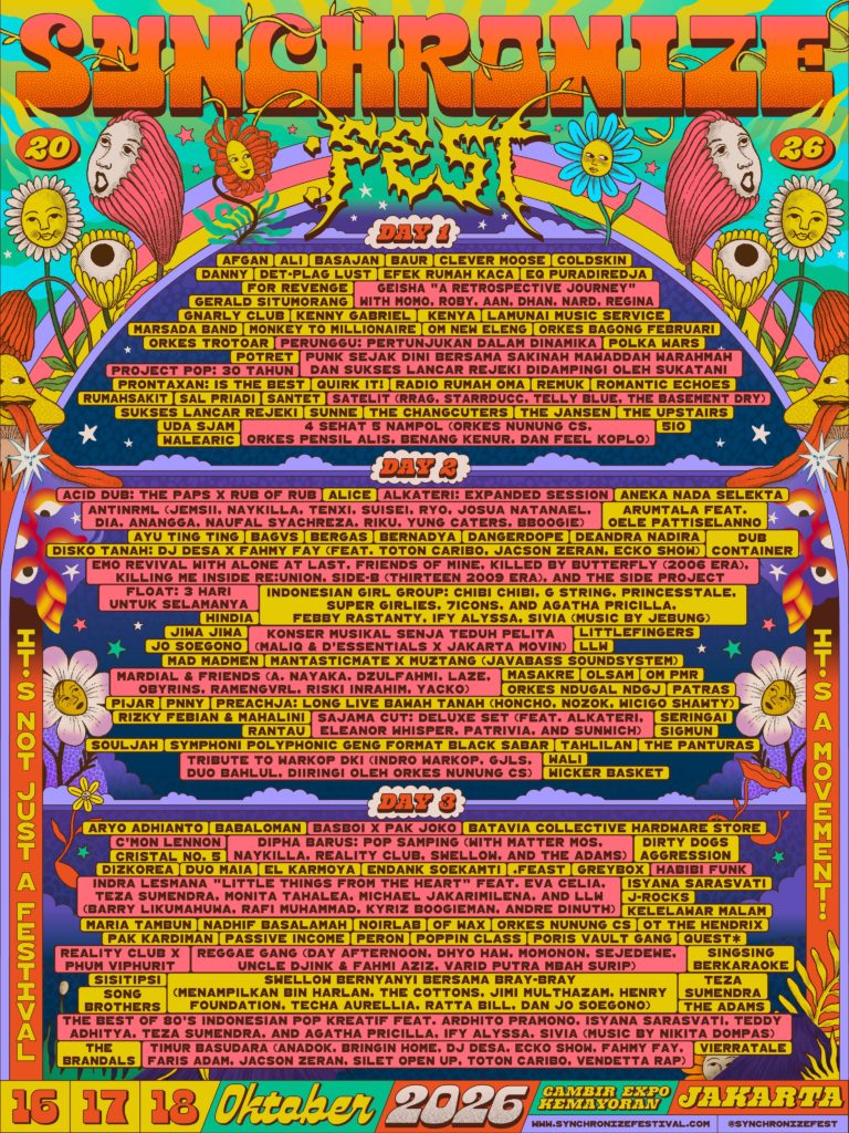 Synchronize Fest 2026 (16–18 Oktober 2026)