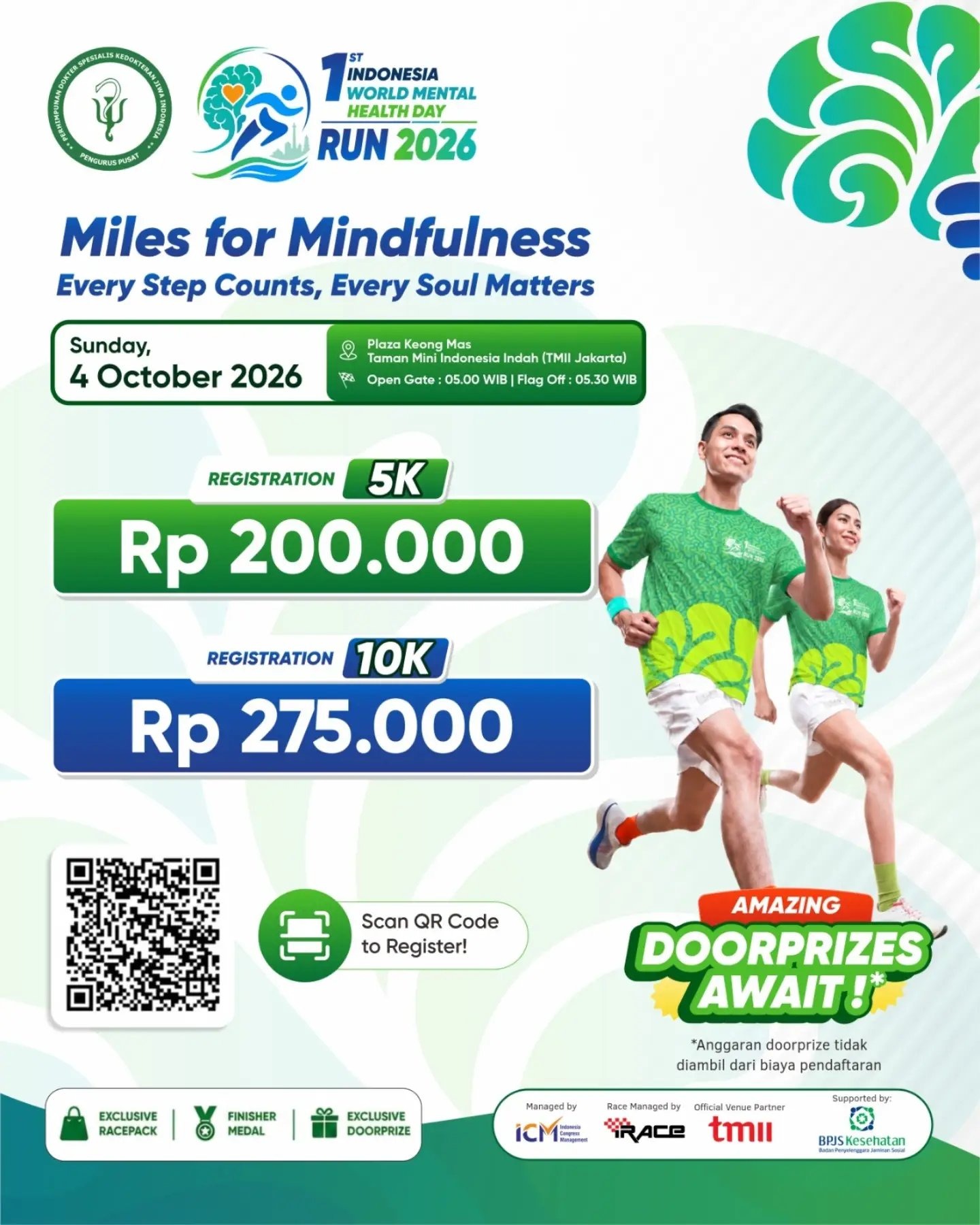 World Mental Health Day Run 2026 (4 Oktober)