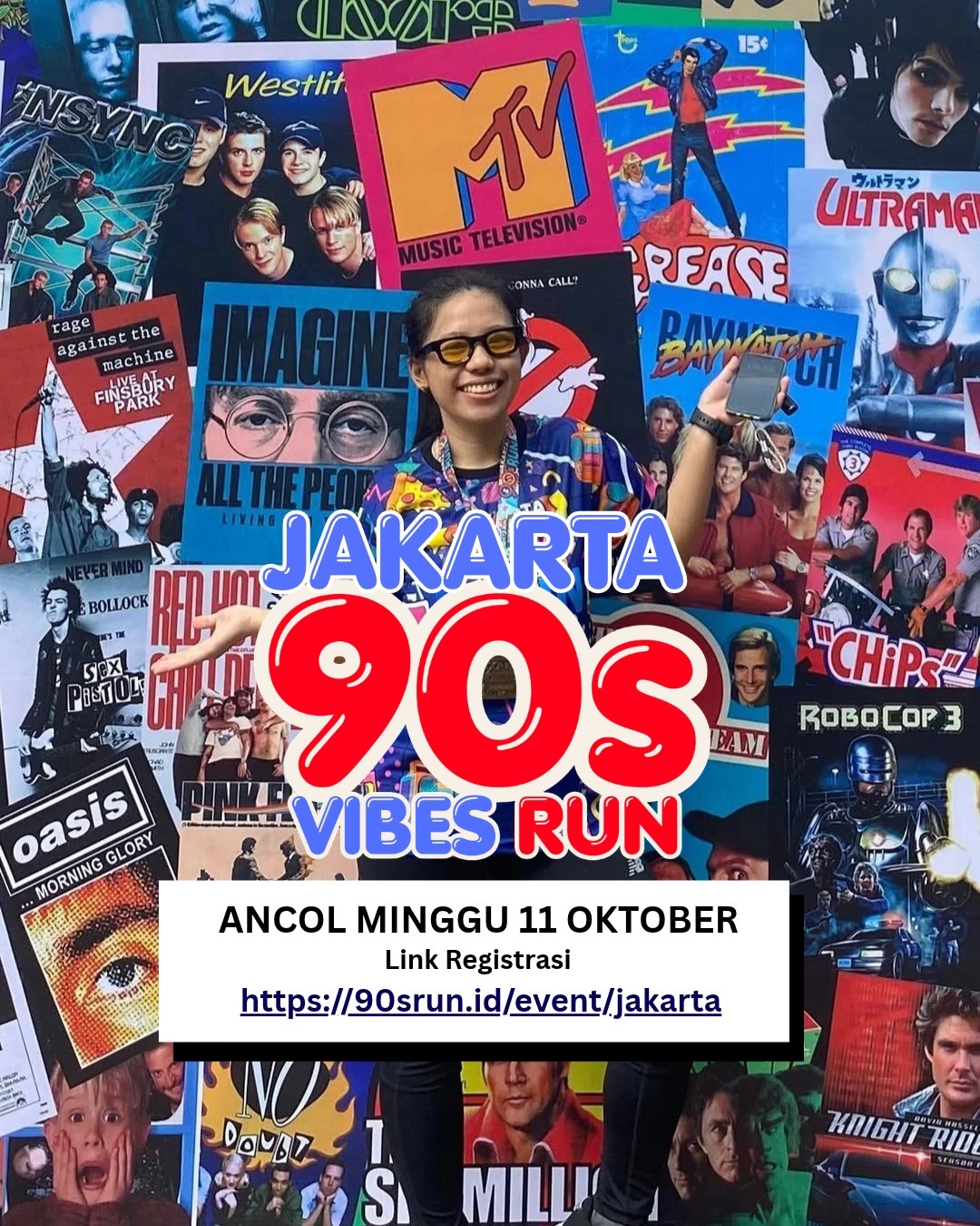 Jakarta 90s Run Festival (11 Oktober)