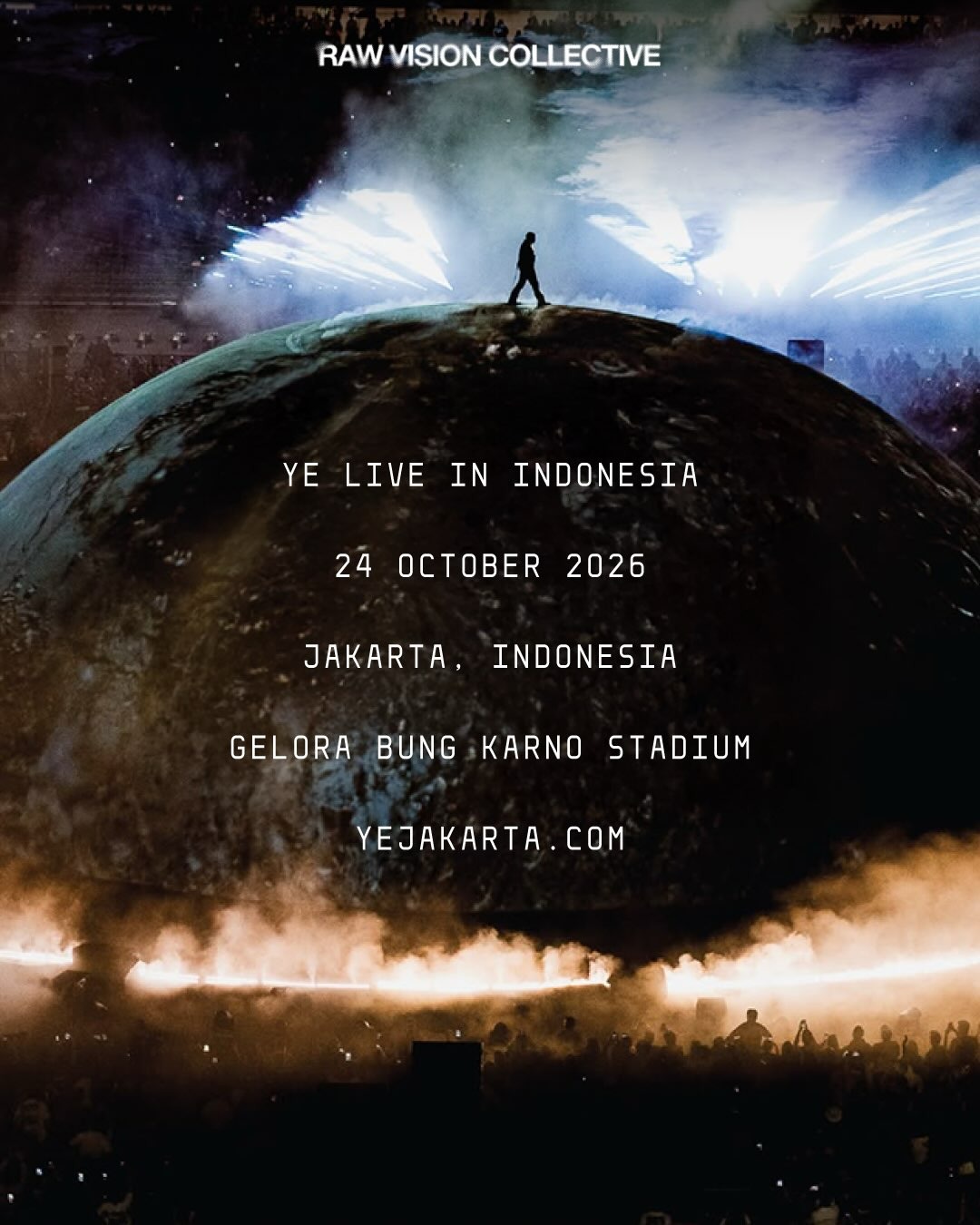  YE (Kanye West) &ndash; YE JAKARTA 2026 (24 Oktober 2026)