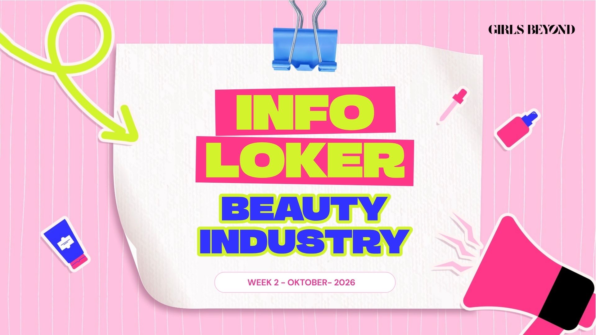 [LOKER BEAUTY INDUSTRY: OKTOBER 2026] – SOCIOLLA!