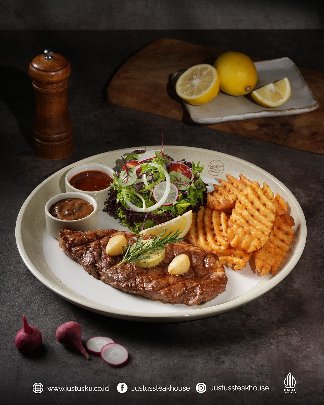steak di bsd Justus SteakHouse